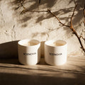 Blue Collier Driftwood Decorative Soy Wax Scented Candle Duo - SCENOVIA