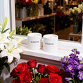 Bobbys Flower Shop Decorative Soy Wax Scented Candle Duo - SCENOVIA