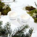French Black Juniper Relaxing Spa-quality Scented Candle Set - SCENOVIA