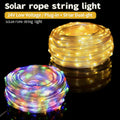 solar garden rope lights, Australian backyard
