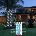 solar garden rope lights, stone pathway lighting
