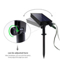 solar garden rope lights, multi-unit display