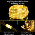 solar garden rope lights, balcony decoration