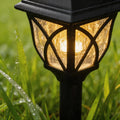 solar landscape lights, stone pathway lighting