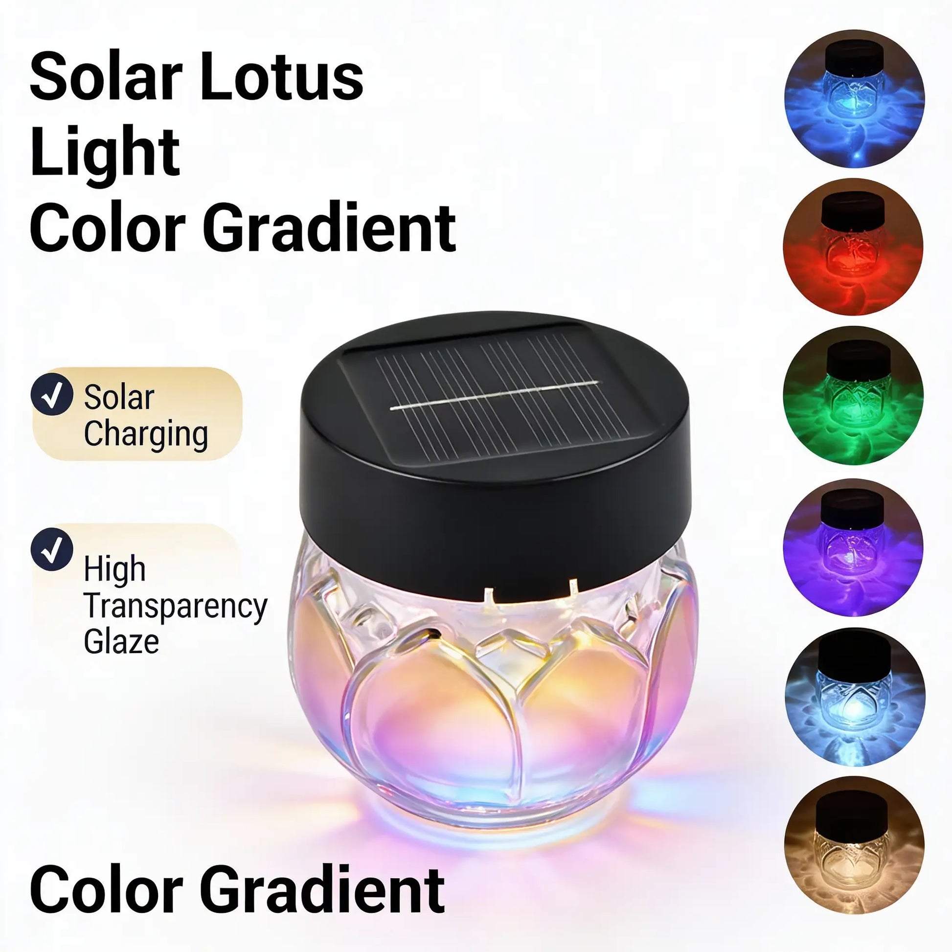 solar lotus light, Australian backyard