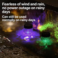 solar lotus light, ambient night lighting