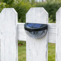 solar semi-circular outdoor lights, poolside decor