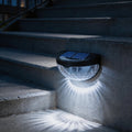 solar semi-circular outdoor lights, ambient night lighting