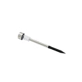 solar LED stick lights, garden landscape, dusk