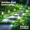 solar LED stick lights, LED close-up at night