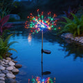 solar firework lights, balcony decoration