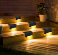 solar step lights, balcony decoration