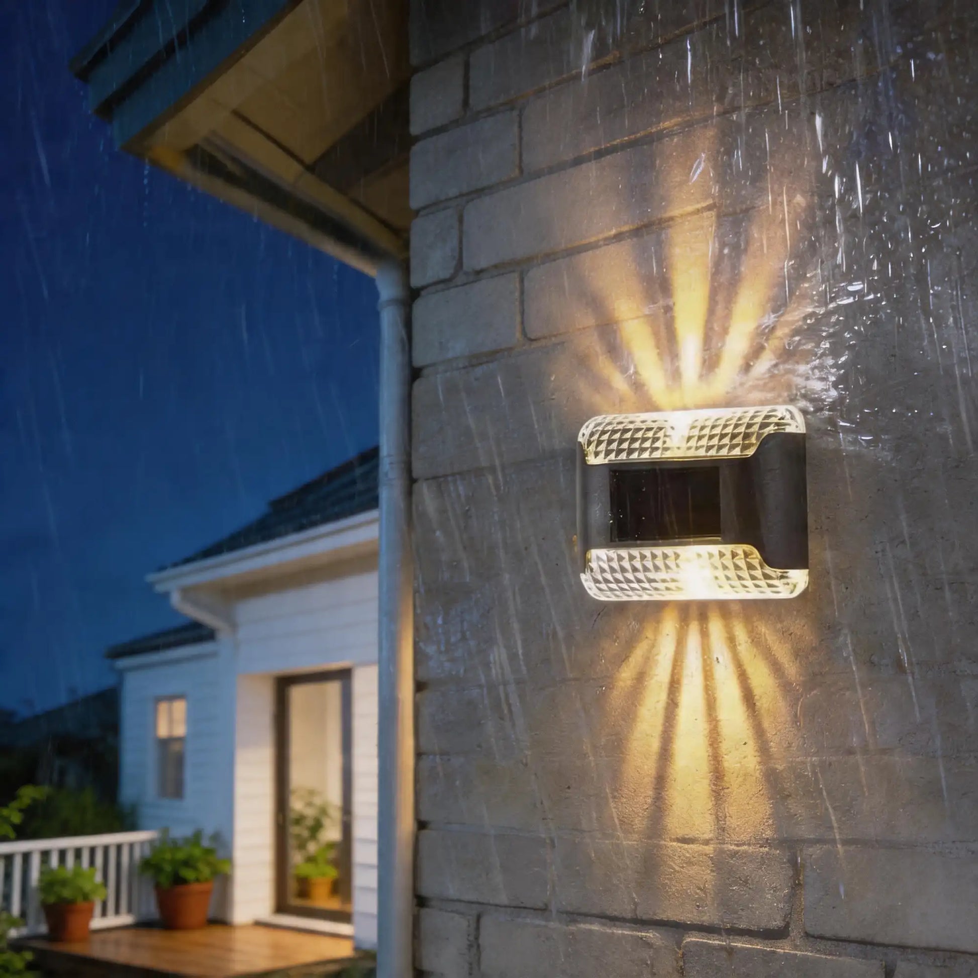 solar wash wall lamps, outdoor, dusk-to-dawn auto